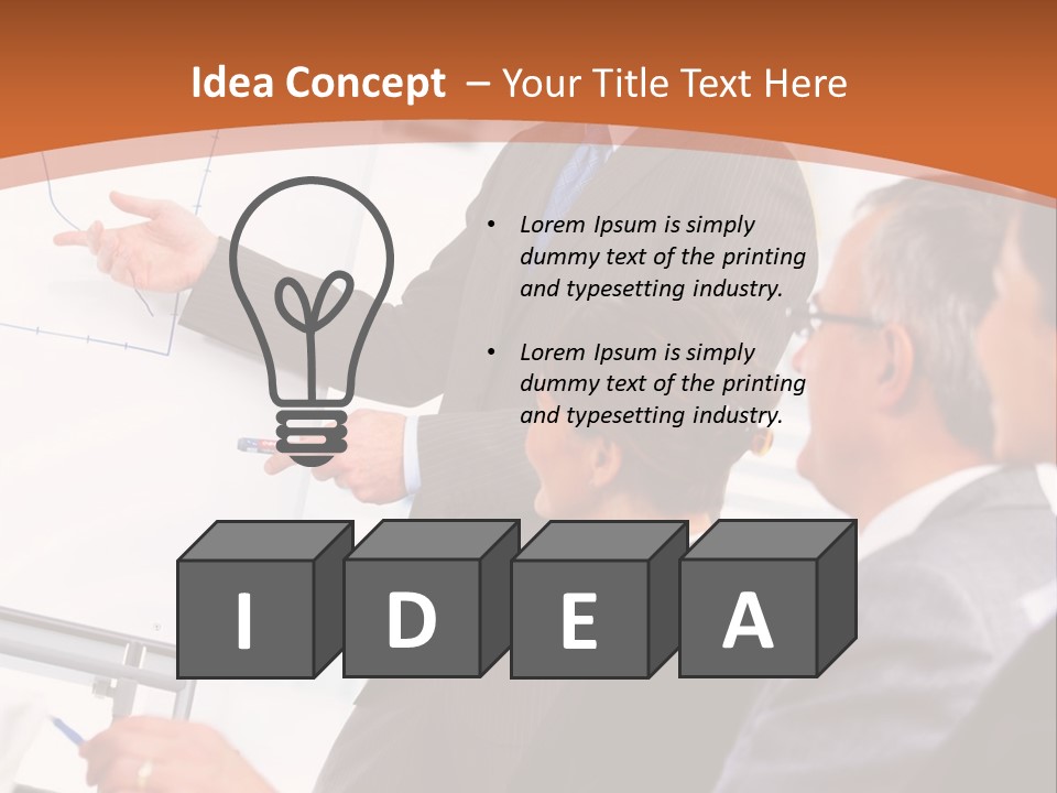 Paving Stones And Lawn Squares, In Interesting Geometric Pattern. PowerPoint Template