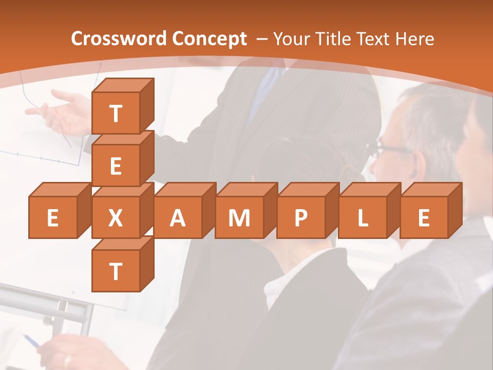 Paving Stones And Lawn Squares, In Interesting Geometric Pattern. PowerPoint Template