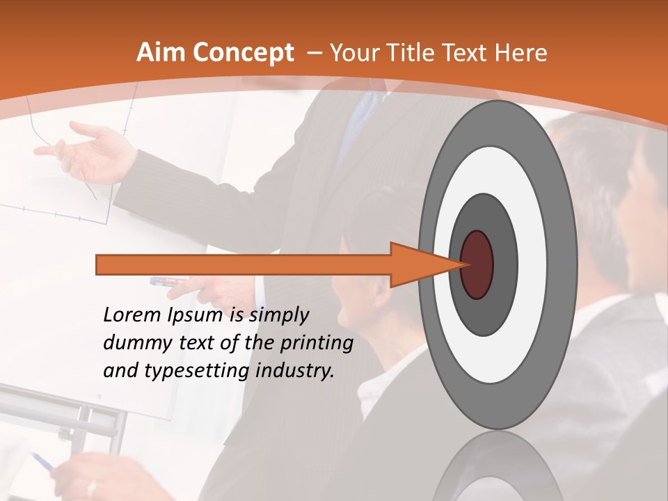 Paving Stones And Lawn Squares, In Interesting Geometric Pattern. PowerPoint Template