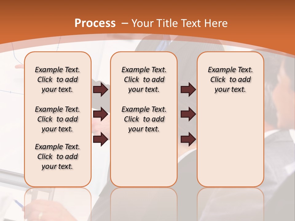 Paving Stones And Lawn Squares, In Interesting Geometric Pattern. PowerPoint Template