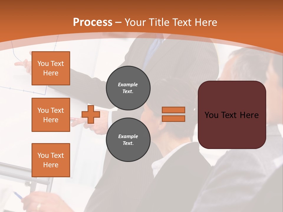 Paving Stones And Lawn Squares, In Interesting Geometric Pattern. PowerPoint Template