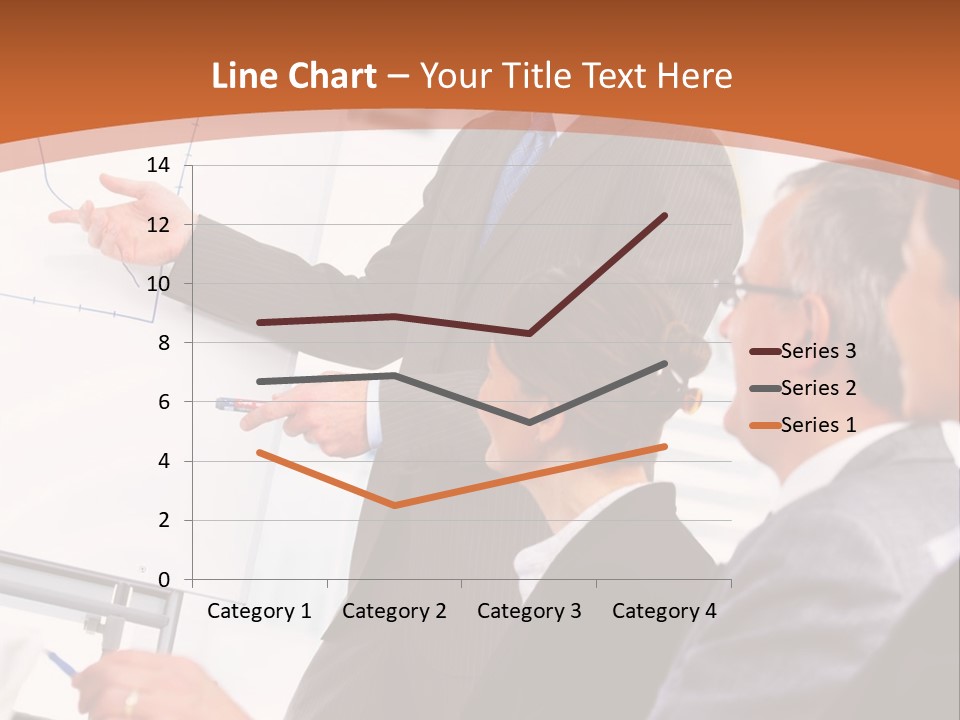 Paving Stones And Lawn Squares, In Interesting Geometric Pattern. PowerPoint Template