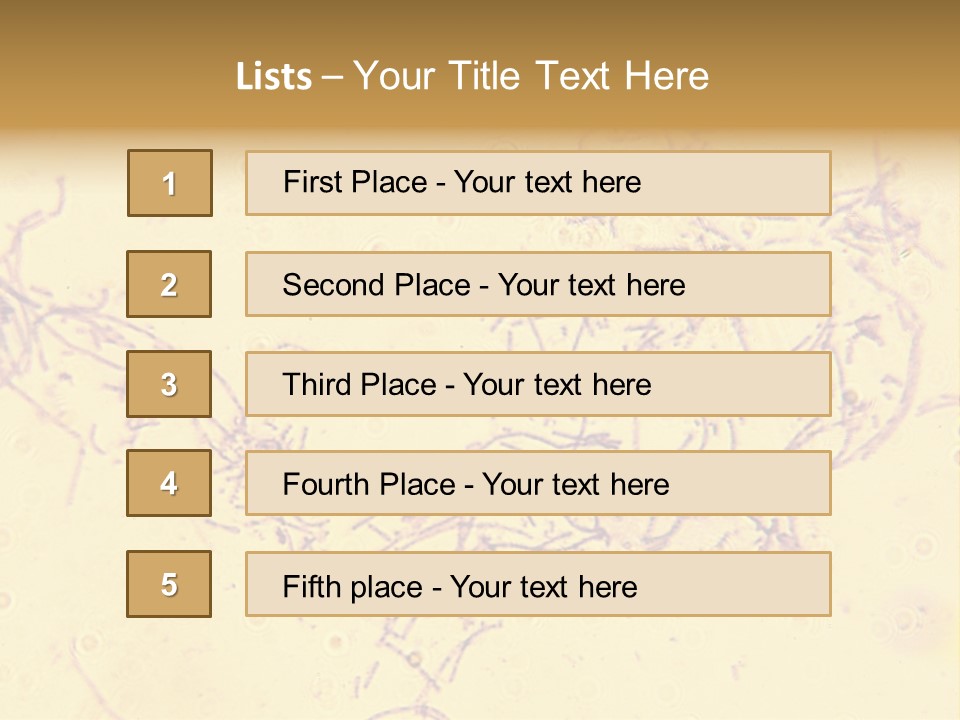 Microscope Photo Of Anthrax (Bacillus Anthracis). Focus=Left Center. 14Mp Camera, Microscope At 45X. PowerPoint Template