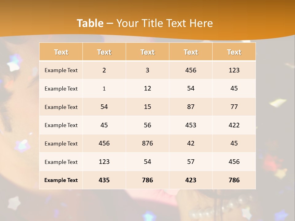 Young Happy Dancing Amorous Couple At Celebration PowerPoint Template