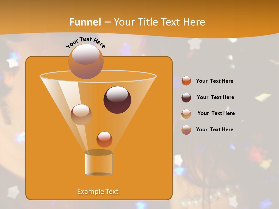 Young Happy Dancing Amorous Couple At Celebration PowerPoint Template