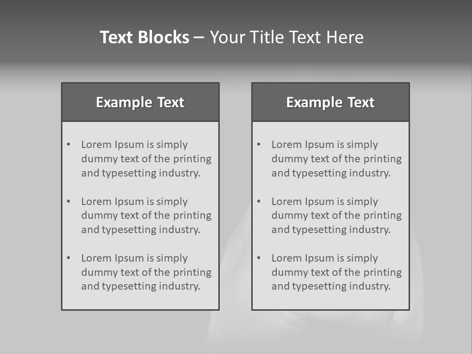 A Man Is Praying With His Hands Together PowerPoint Template