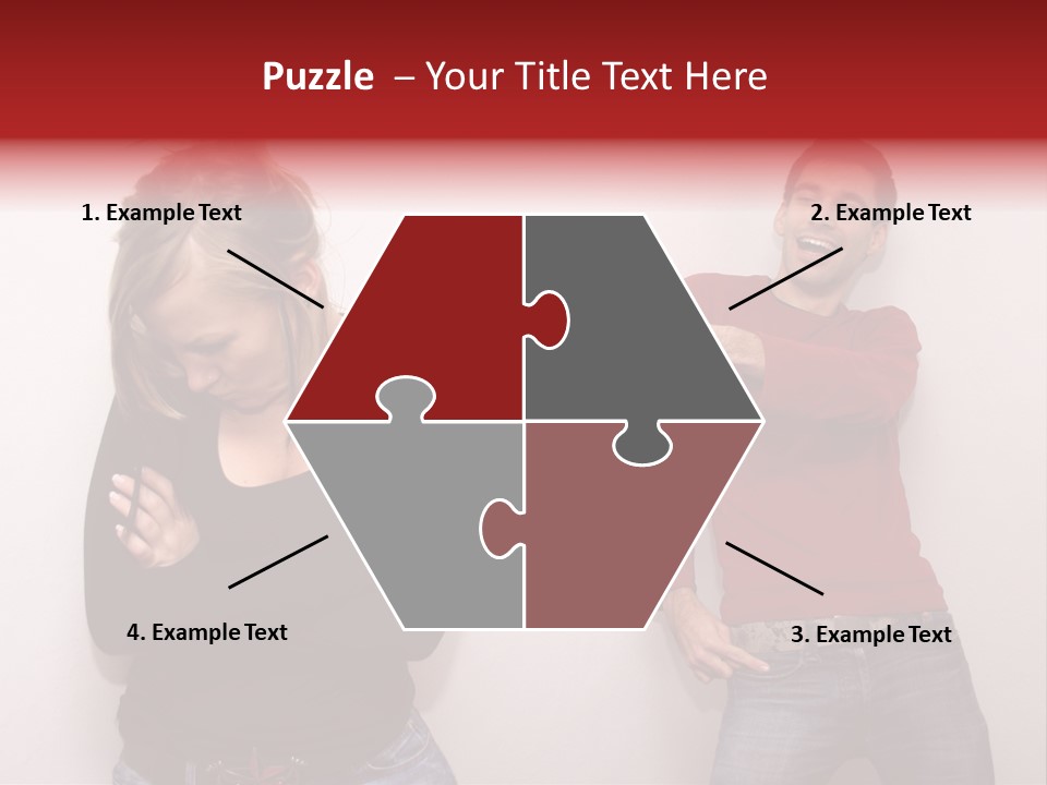 Bad Guy Laughing At The Outsider PowerPoint Template