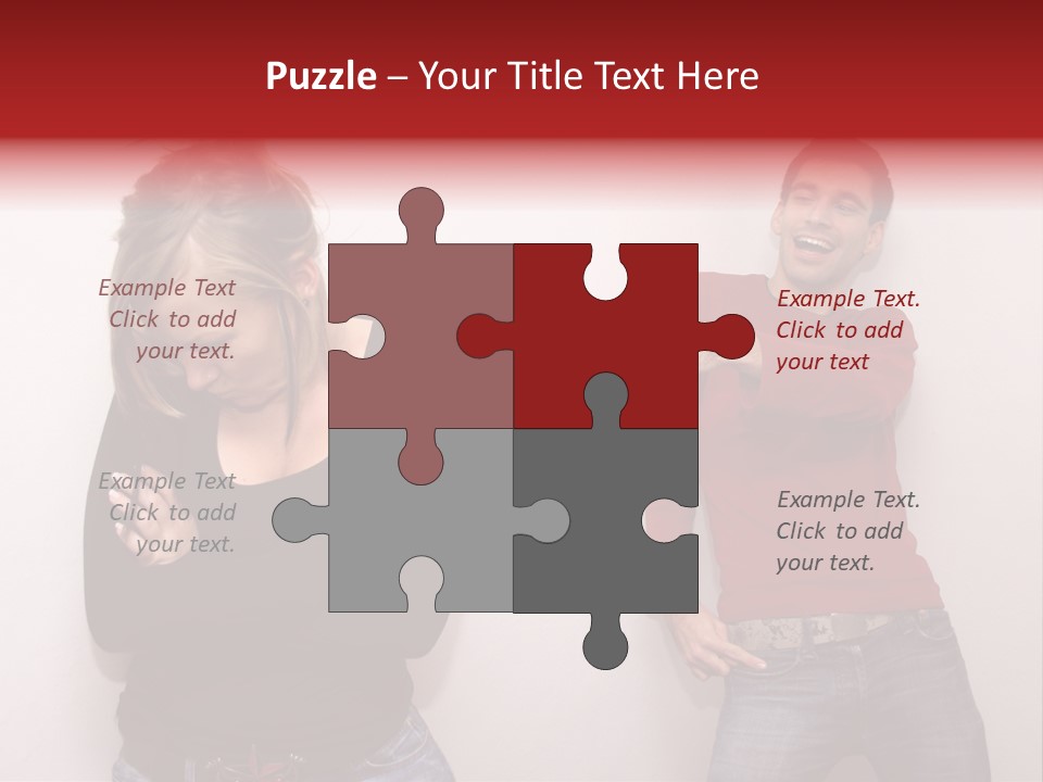 Bad Guy Laughing At The Outsider PowerPoint Template