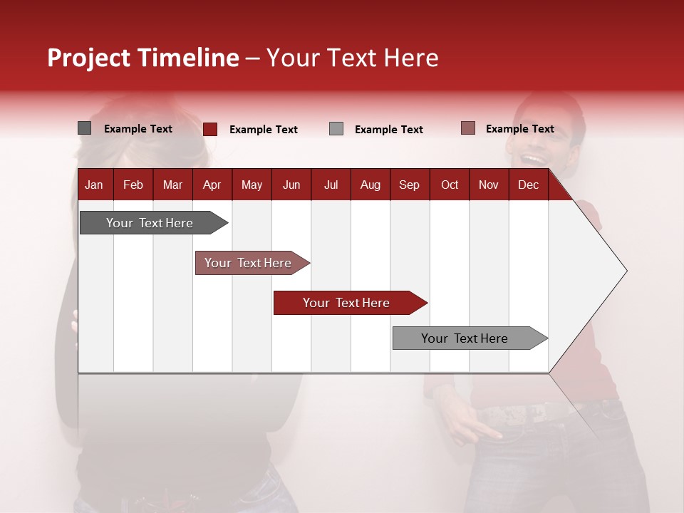Bad Guy Laughing At The Outsider PowerPoint Template