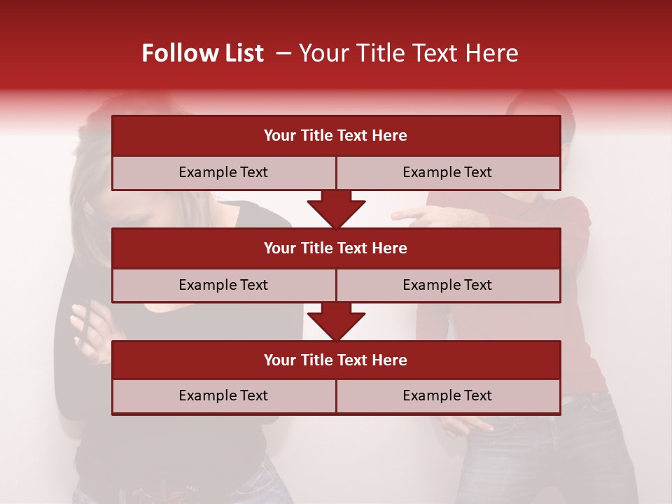 Bad Guy Laughing At The Outsider PowerPoint Template