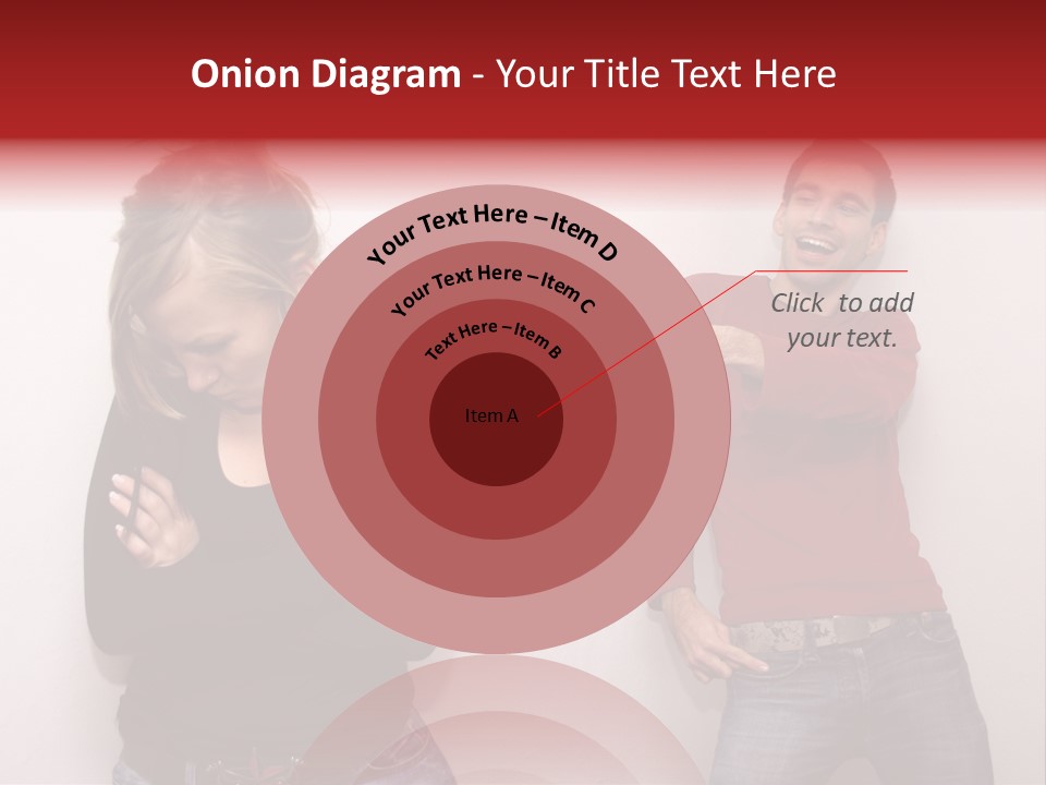 Bad Guy Laughing At The Outsider PowerPoint Template