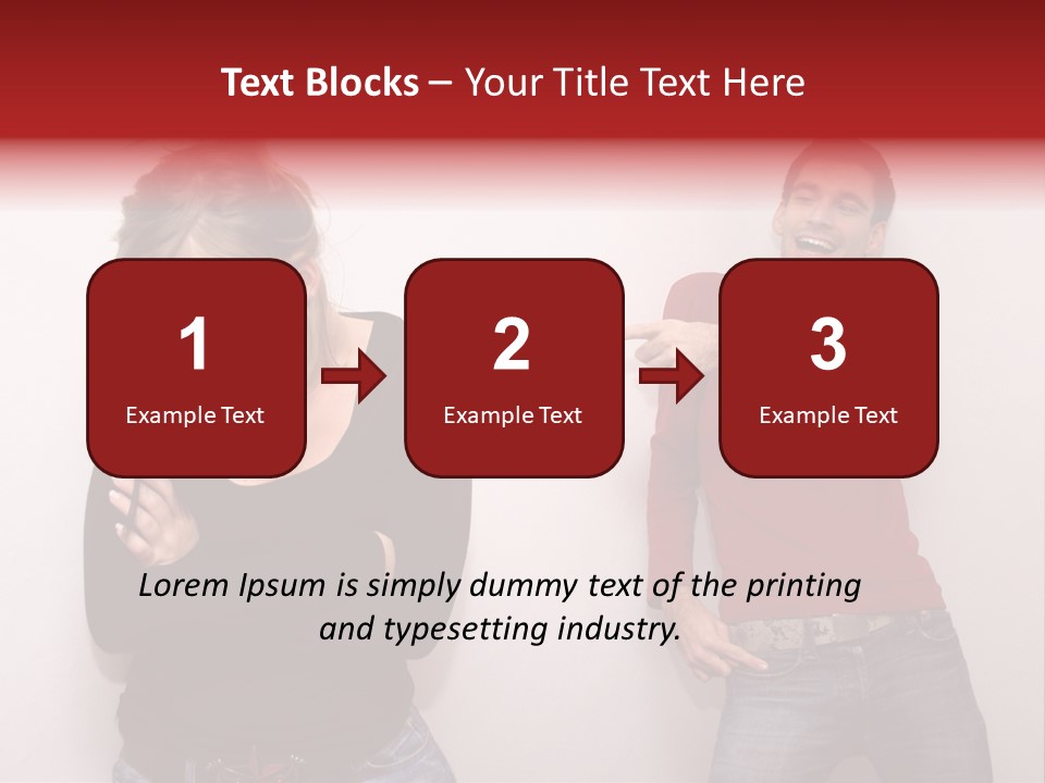Bad Guy Laughing At The Outsider PowerPoint Template