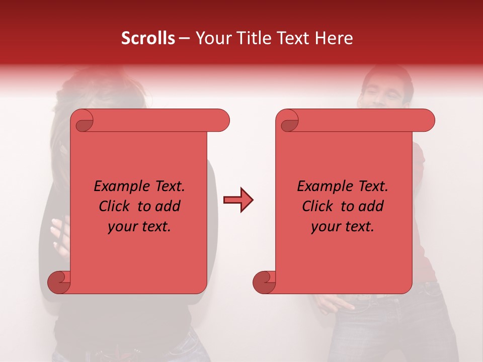 Bad Guy Laughing At The Outsider PowerPoint Template