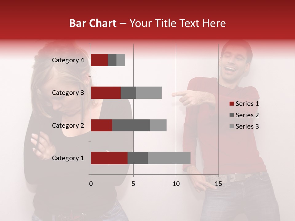 Bad Guy Laughing At The Outsider PowerPoint Template