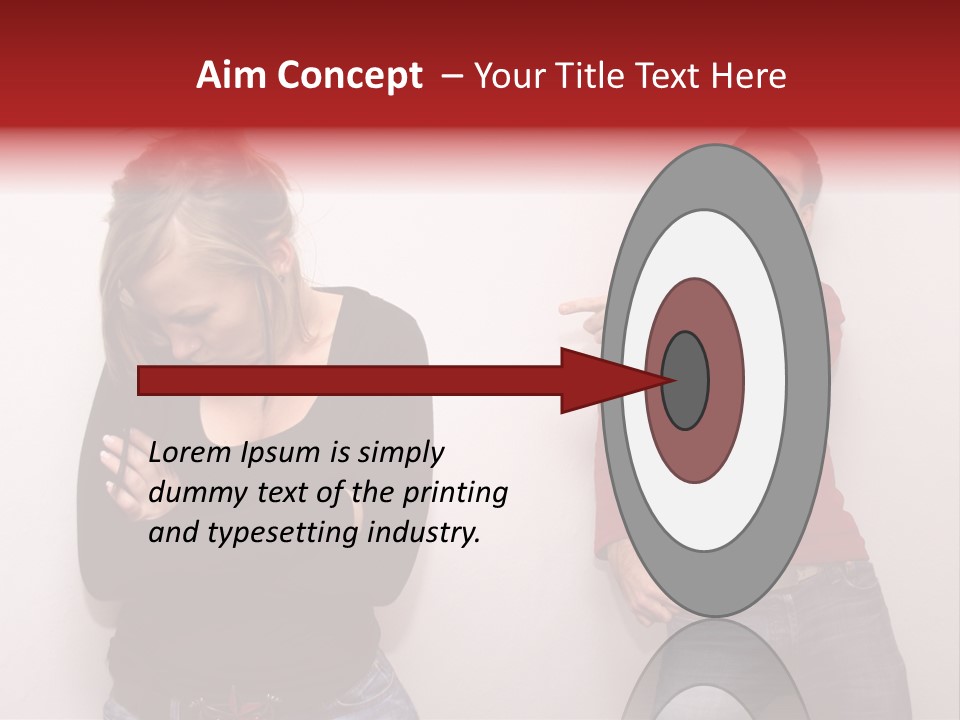 Bad Guy Laughing At The Outsider PowerPoint Template