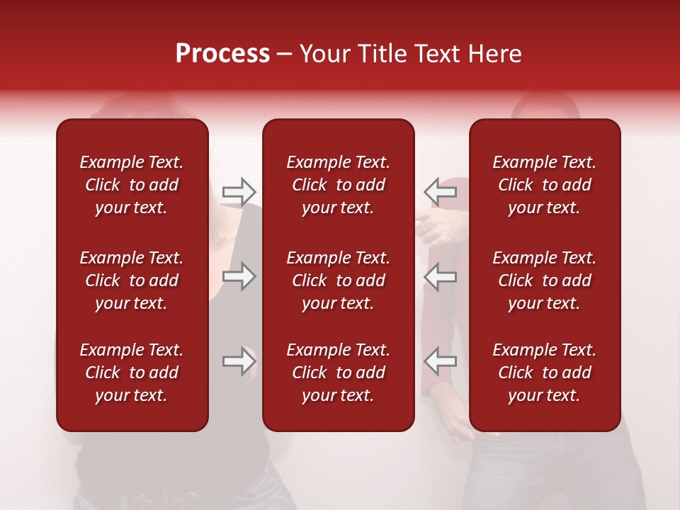 Bad Guy Laughing At The Outsider PowerPoint Template