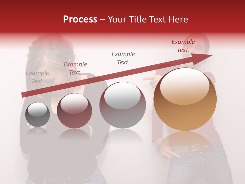 Bad Guy Laughing At The Outsider PowerPoint Template