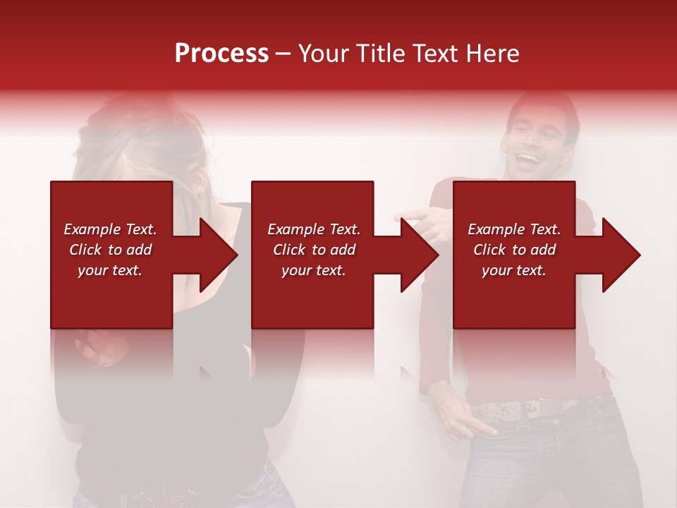 Bad Guy Laughing At The Outsider PowerPoint Template