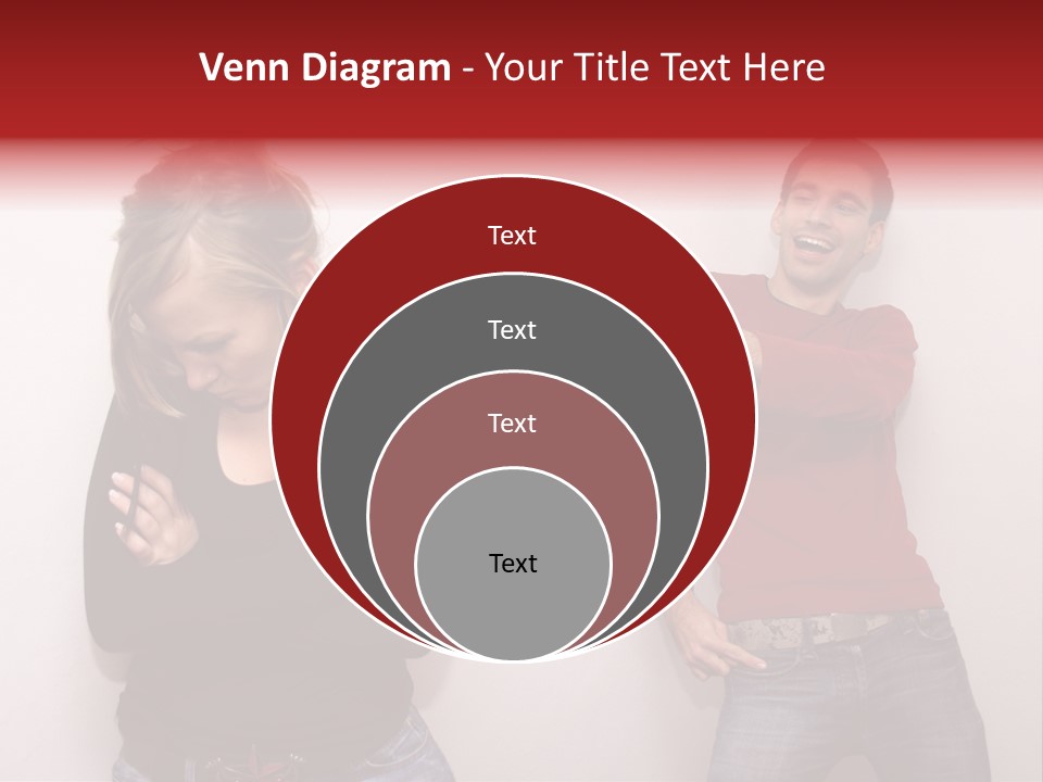 Bad Guy Laughing At The Outsider PowerPoint Template