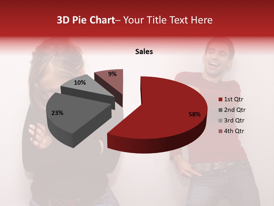 Bad Guy Laughing At The Outsider PowerPoint Template