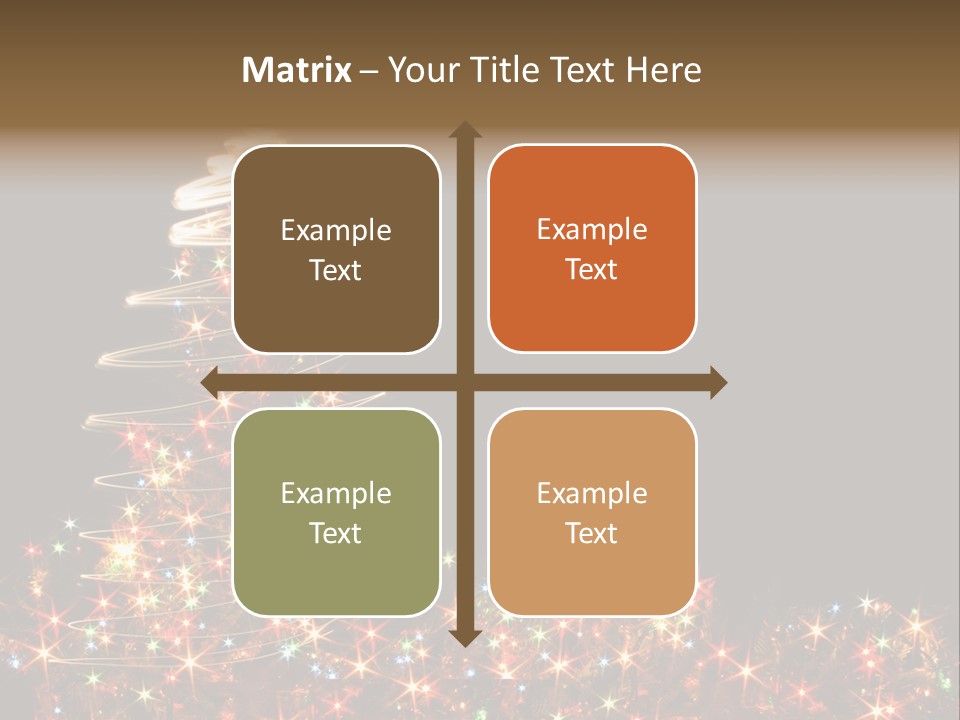 Xmas Tree PowerPoint Template