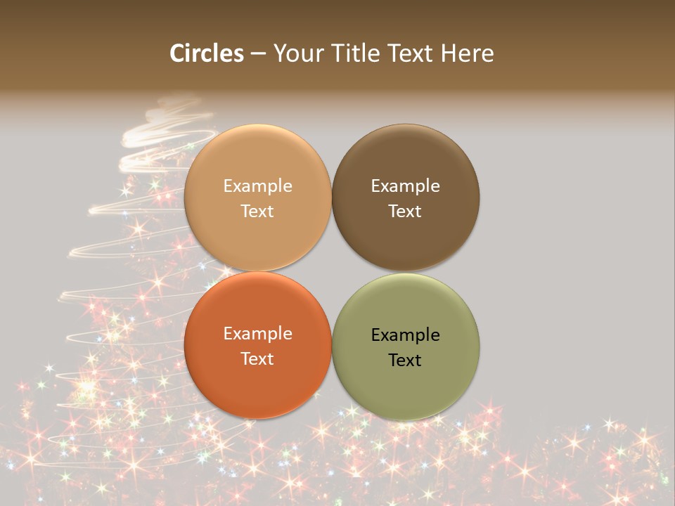 Xmas Tree PowerPoint Template
