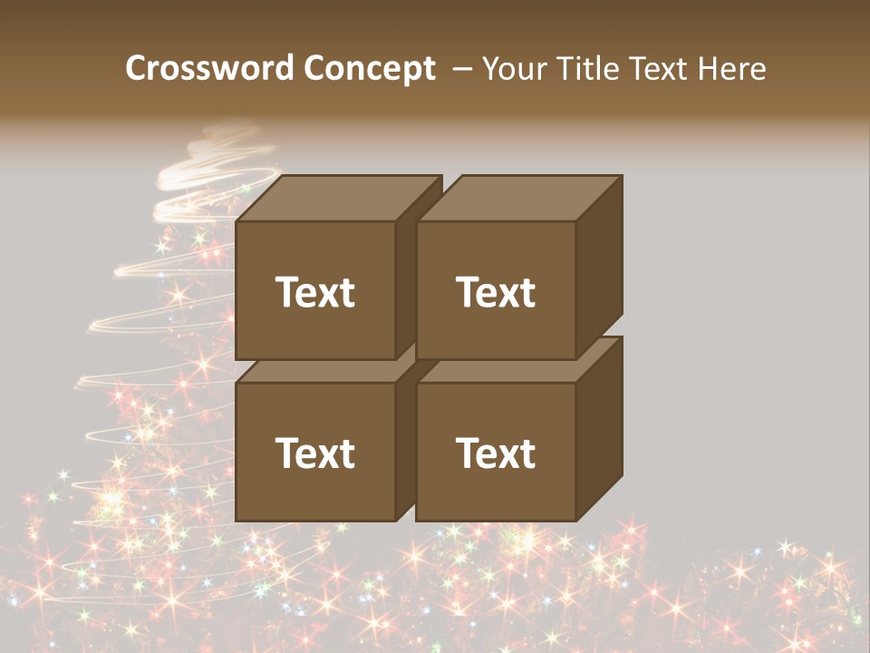 Xmas Tree PowerPoint Template
