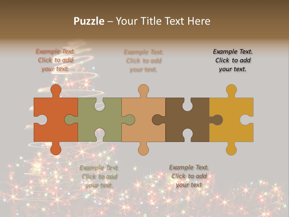 Xmas Tree PowerPoint Template