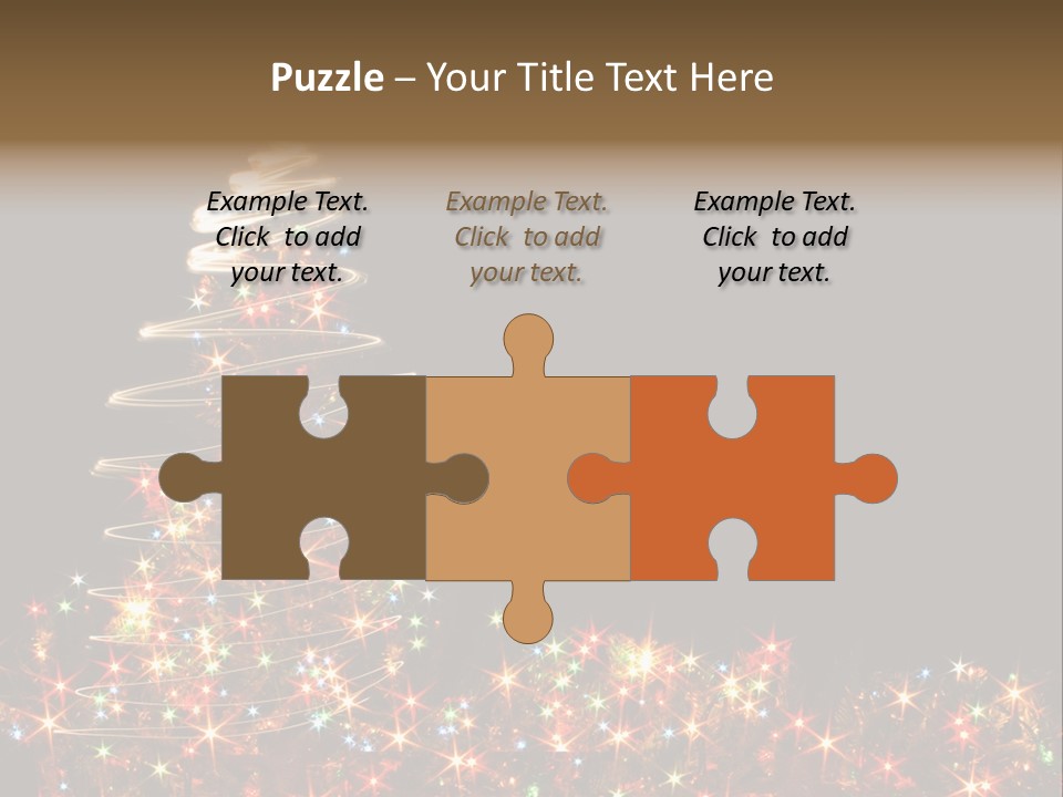 Xmas Tree PowerPoint Template