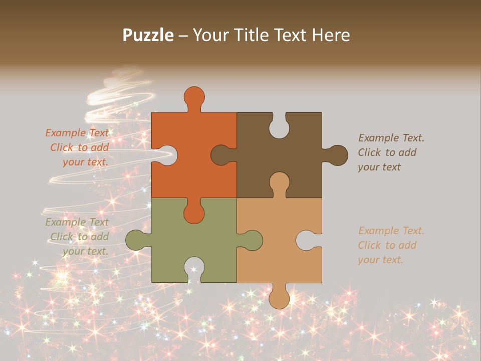 Xmas Tree PowerPoint Template