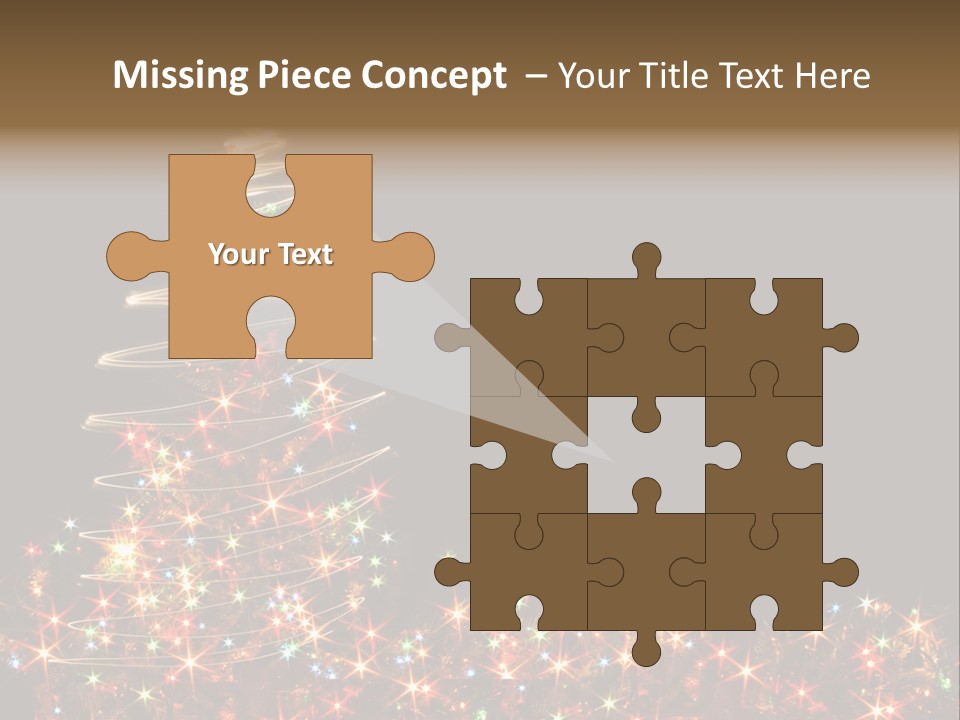 Xmas Tree PowerPoint Template