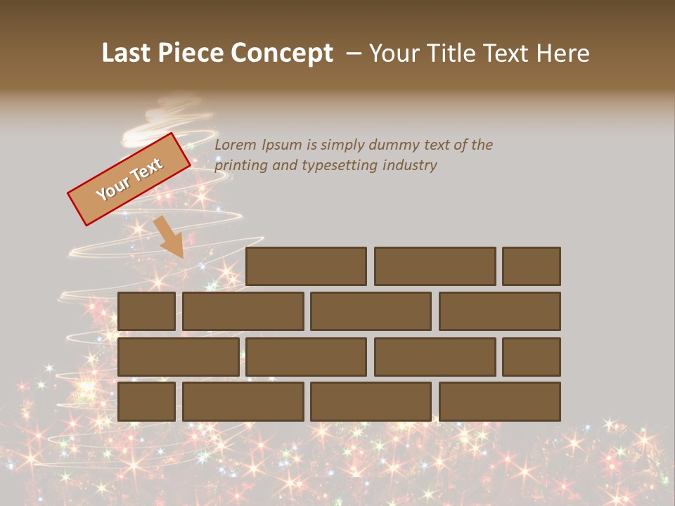 Xmas Tree PowerPoint Template