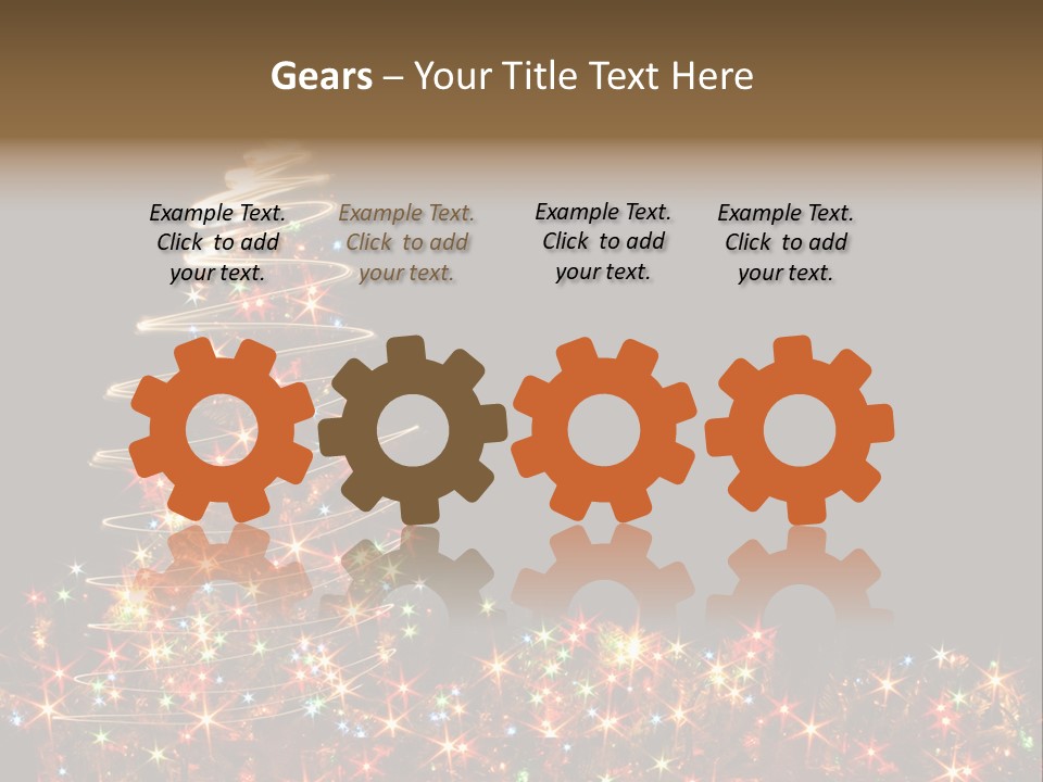 Xmas Tree PowerPoint Template