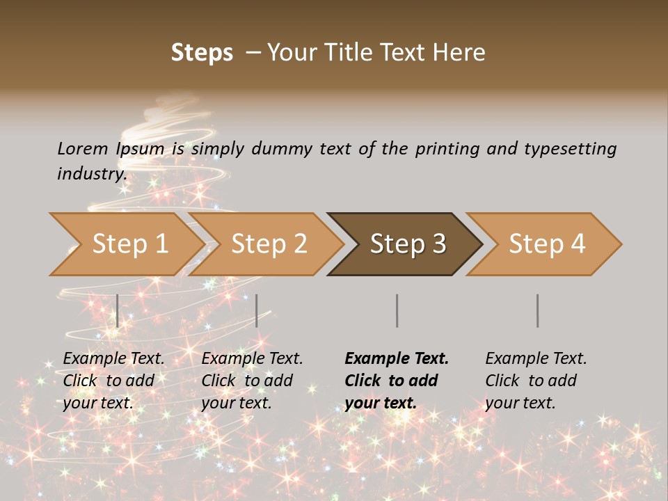 Xmas Tree PowerPoint Template