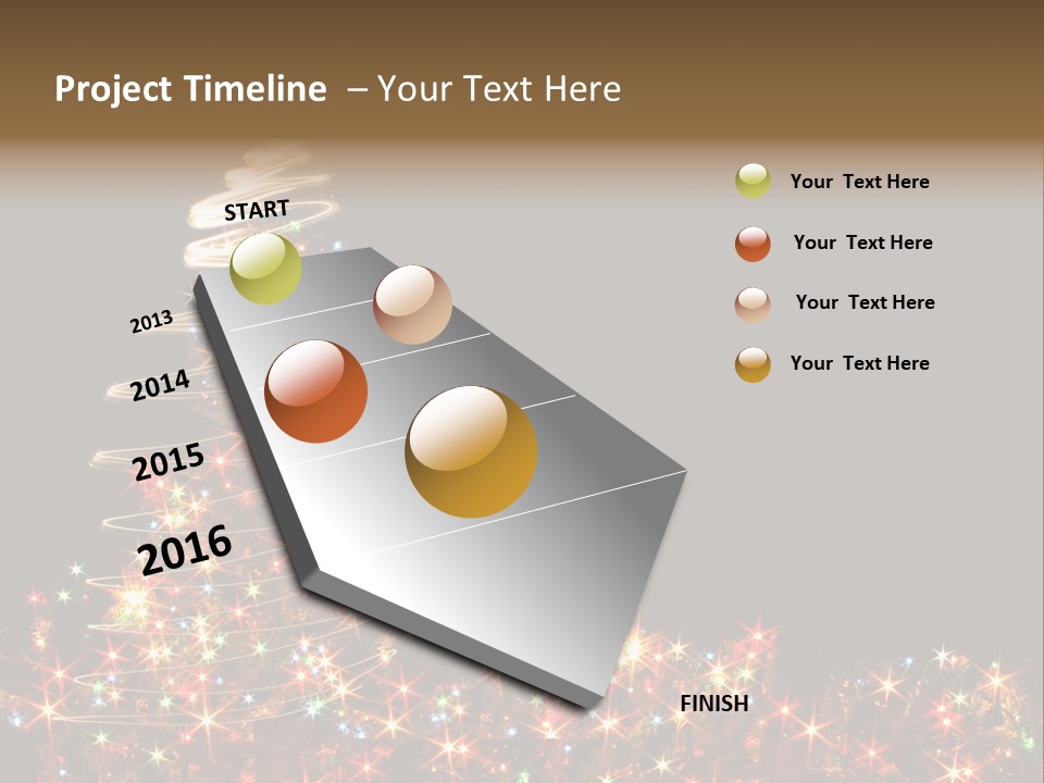 Xmas Tree PowerPoint Template