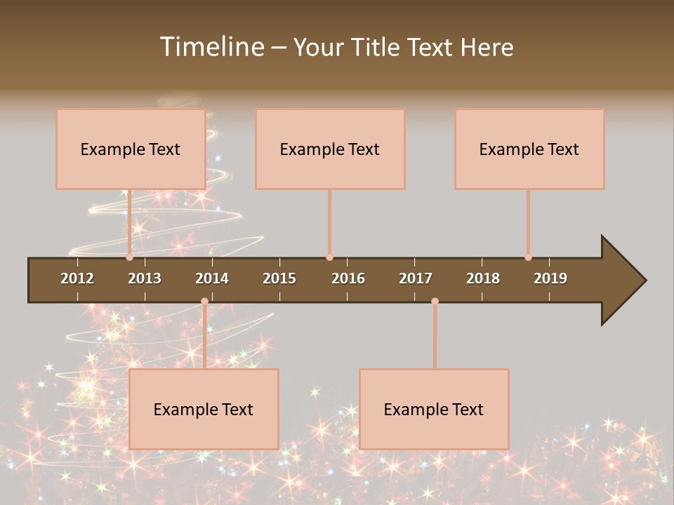 Xmas Tree PowerPoint Template