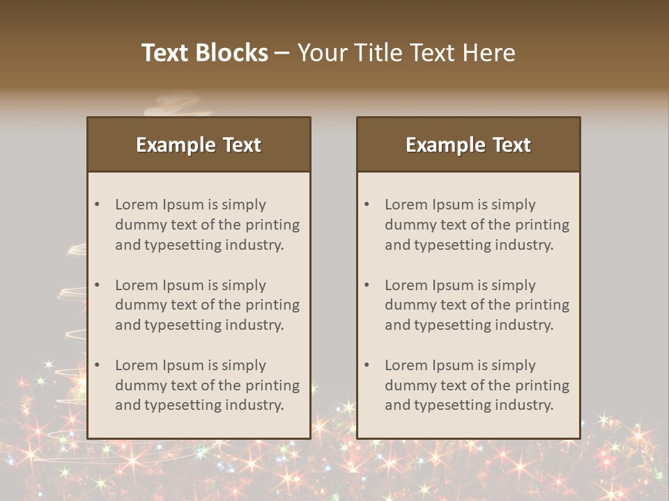 Xmas Tree PowerPoint Template