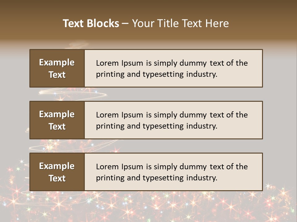 Xmas Tree PowerPoint Template