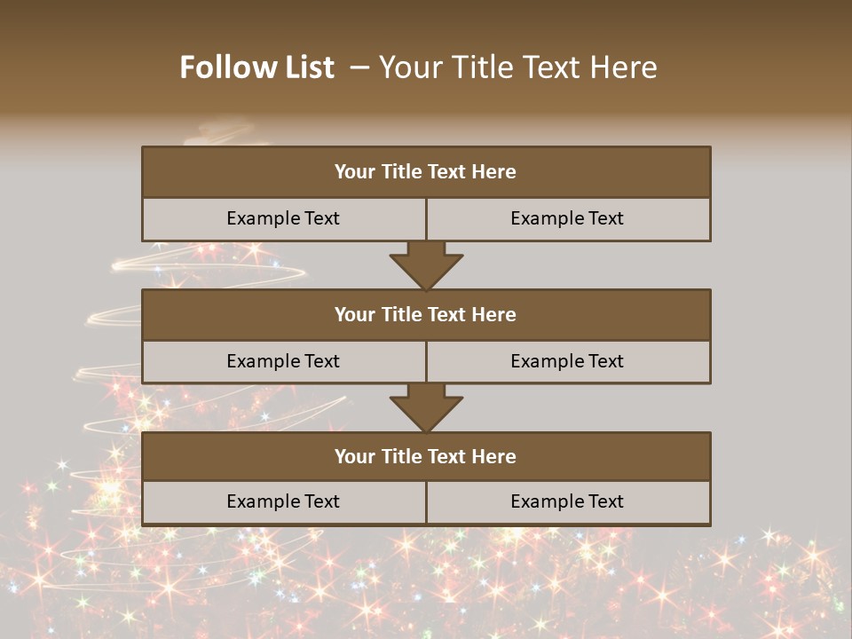 Xmas Tree PowerPoint Template