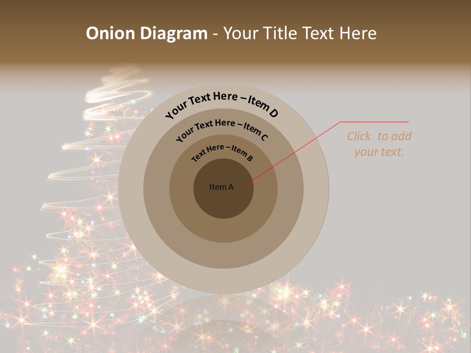 Xmas Tree PowerPoint Template