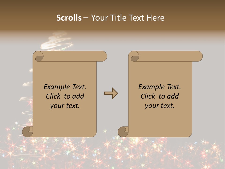 Xmas Tree PowerPoint Template