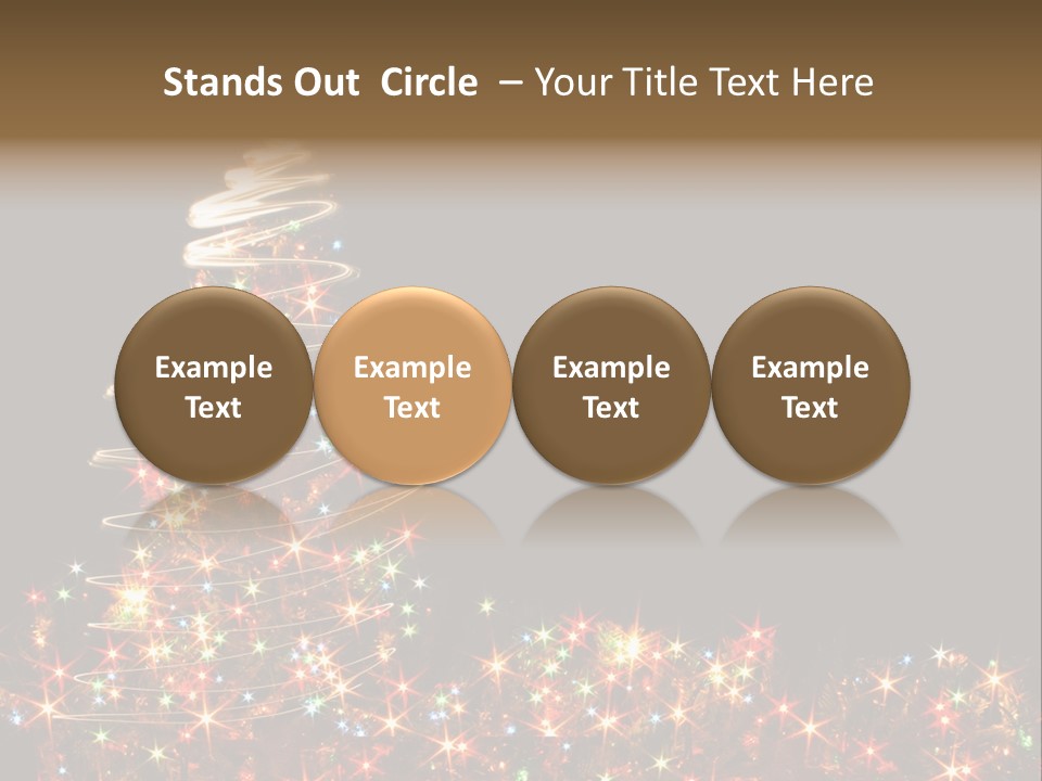 Xmas Tree PowerPoint Template