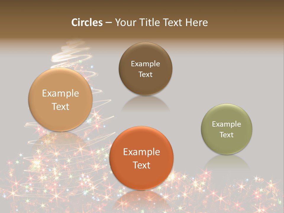 Xmas Tree PowerPoint Template