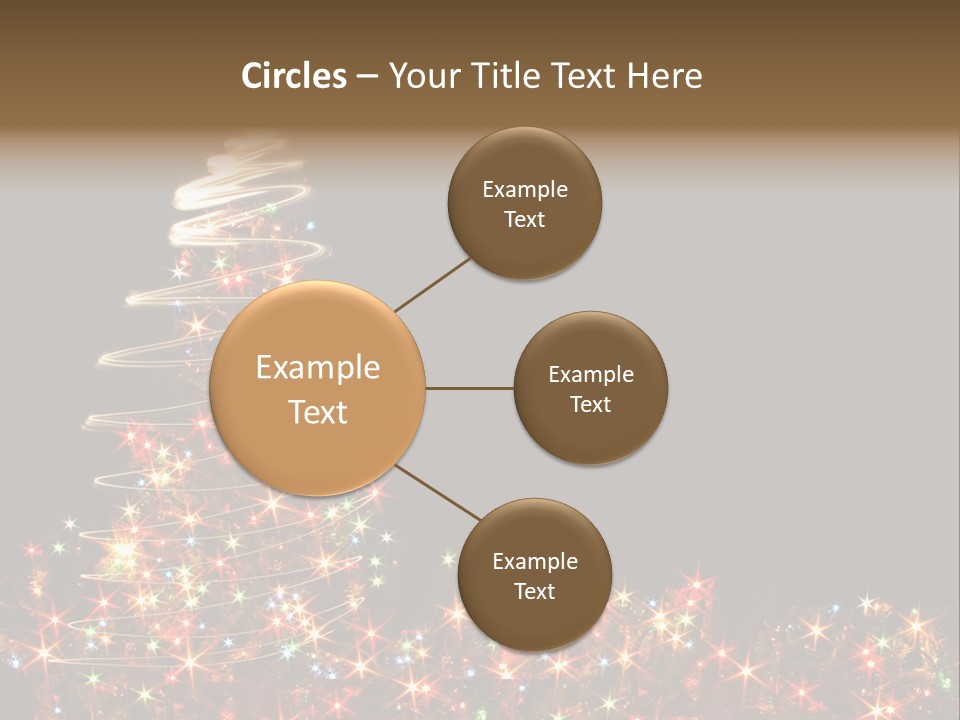 Xmas Tree PowerPoint Template