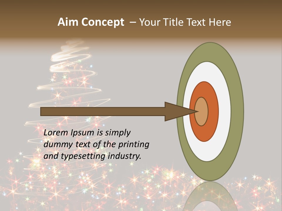 Xmas Tree PowerPoint Template