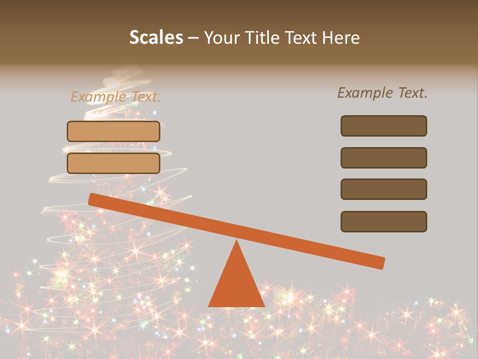 Xmas Tree PowerPoint Template