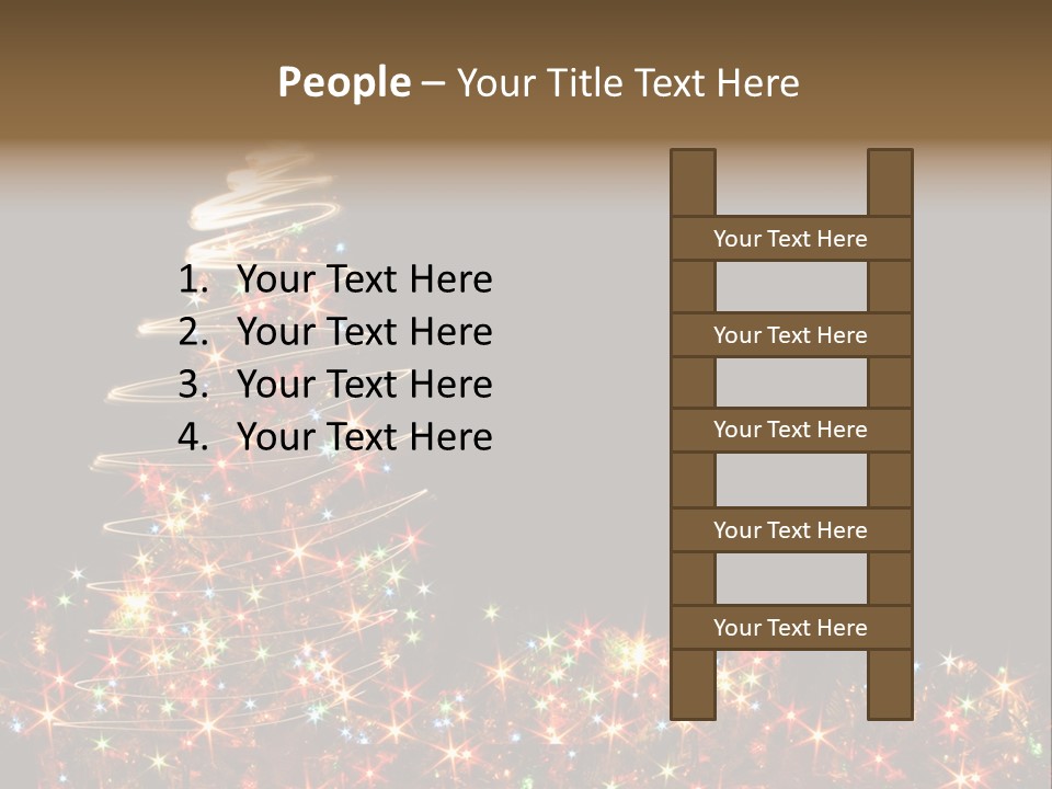 Xmas Tree PowerPoint Template
