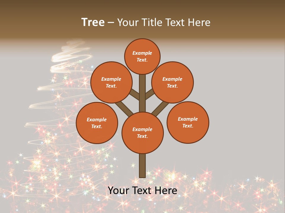 Xmas Tree PowerPoint Template