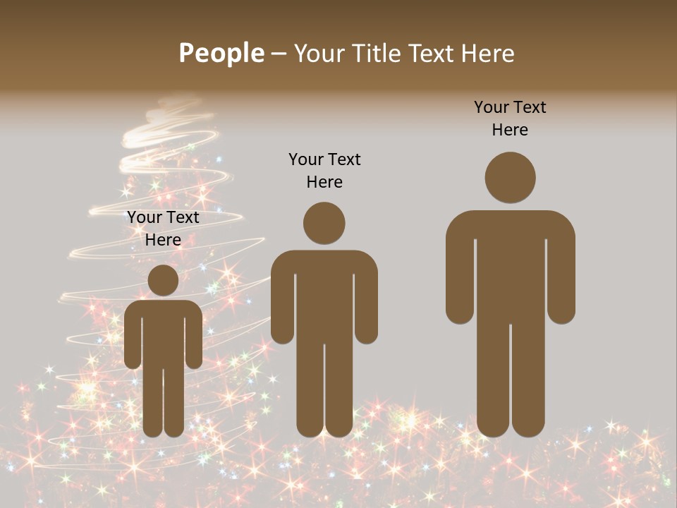 Xmas Tree PowerPoint Template