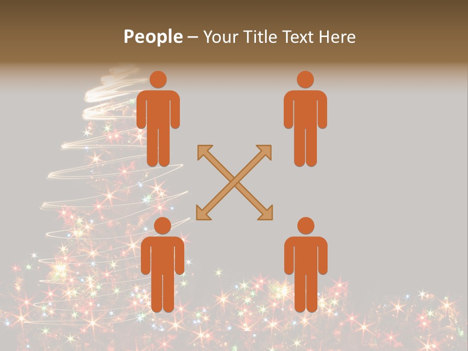 Xmas Tree PowerPoint Template